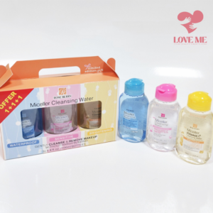 طقم ماء ميسلار 3×1 روز بيري