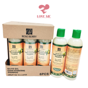 شامبو زيت الزيتون روز بيري