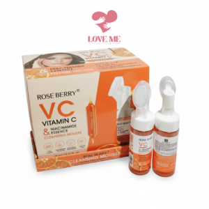 رغوة غسول تنظيف البشرة بفيتامين سي روز بيري